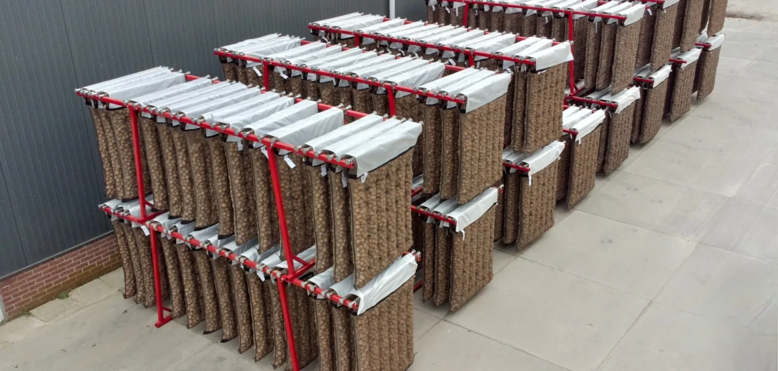 Voorkiemzakken met regenflap